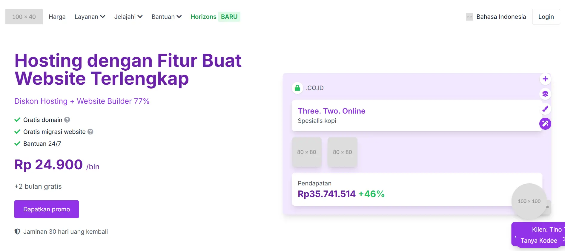 tampilan hasil dari blackbox ai